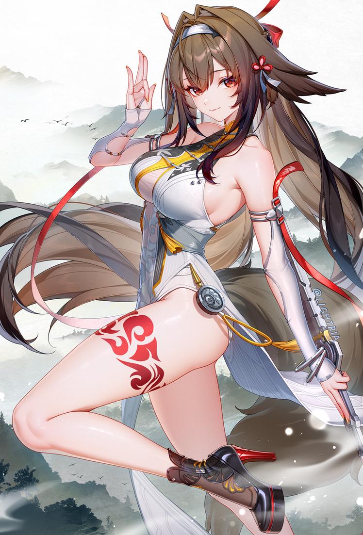 宝宝你帮我系下这个带子呀